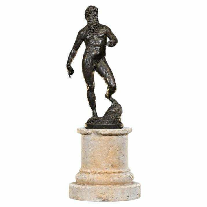 Sculpture Representing A Statue Of Hercules, 21st Century.