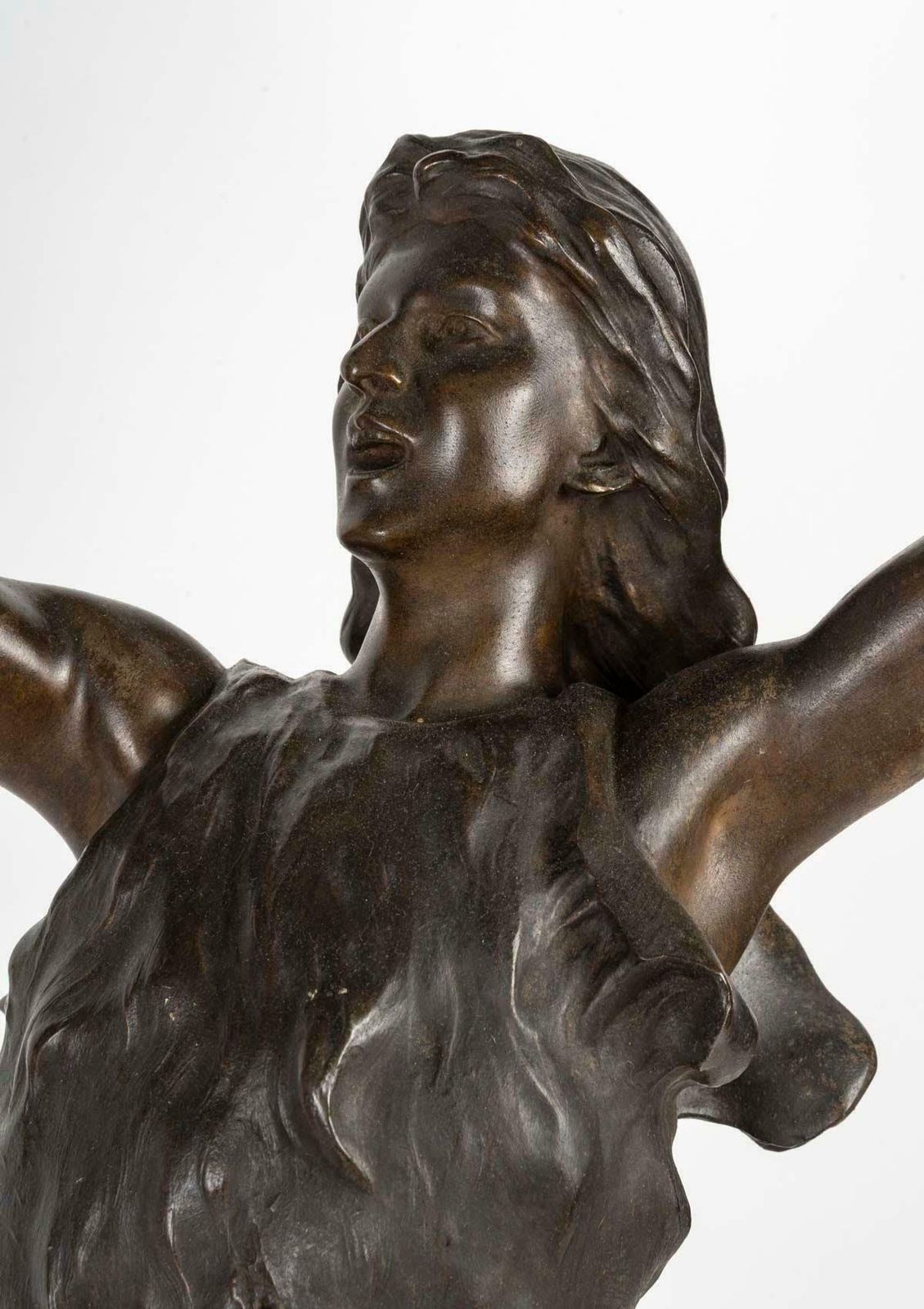 Regule Sculpture Of Siegfried In The Napoleon III Style, Circa 1900. photo furniture