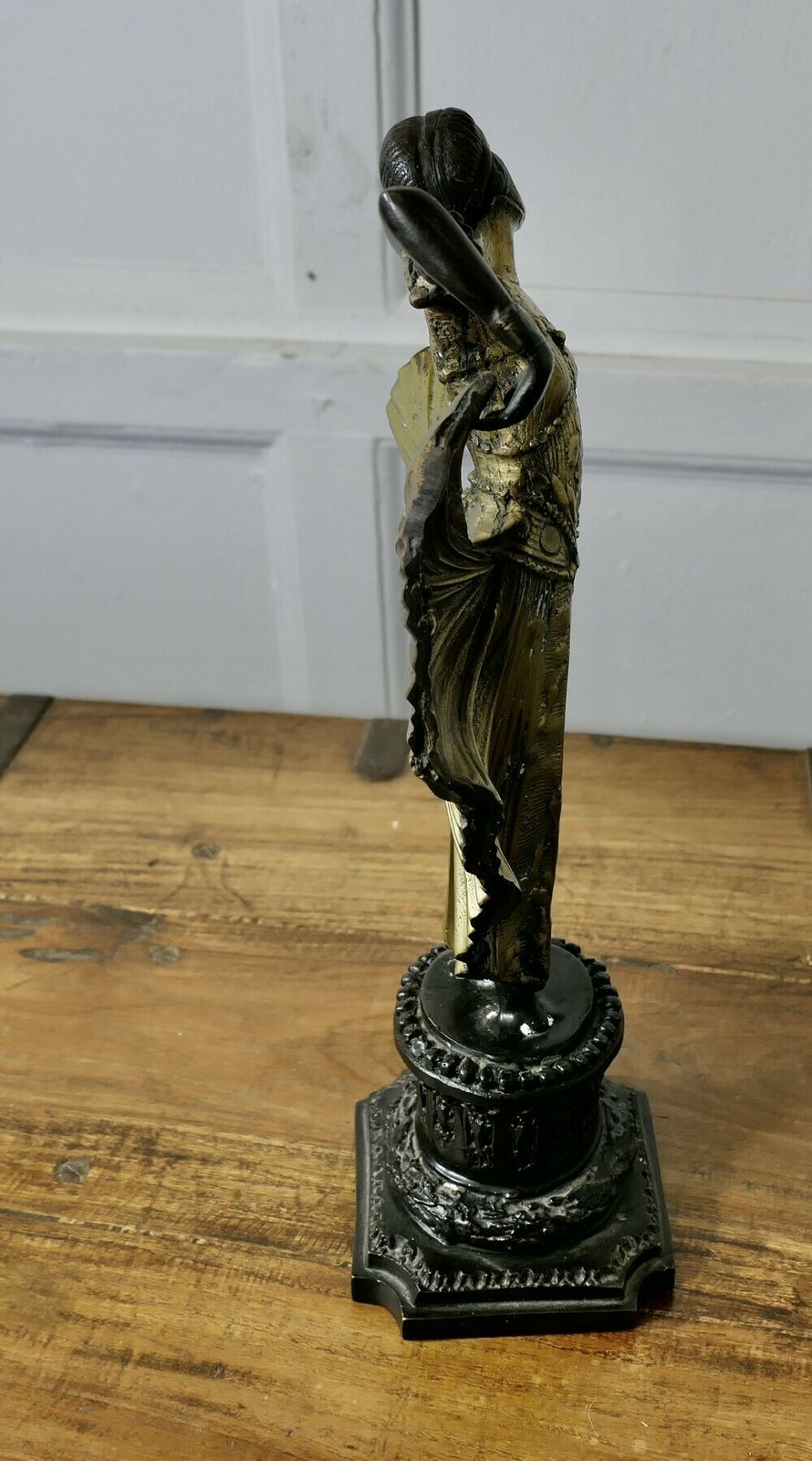 Art Deco Statue Of An Egyptian Dancer After Chiparus photo Art