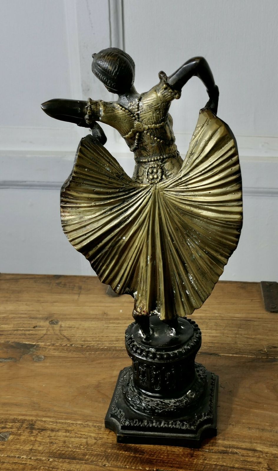 Art Deco Statue Of An Egyptian Dancer After Chiparus photo 474.0
