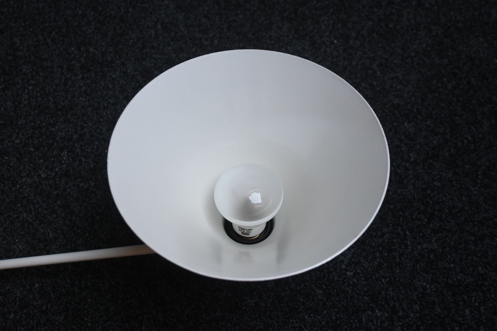 Dutch Paperclip Swingarm Wall Lamp By J.J.M. Hoogervorst For Anvia Almelo, Model Number 7058, 1960s photo furniture