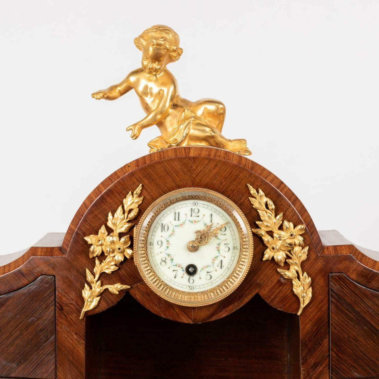 A 19th Century Lady's Desk In Marquetry And Gilt Bronze, Louis XV Style. photo vinterior
