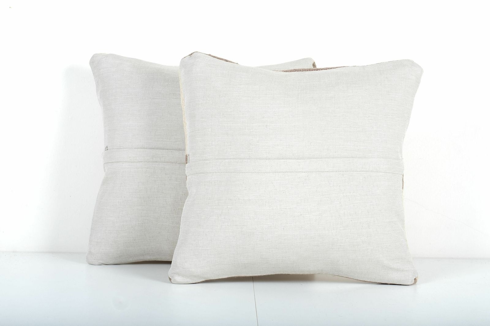 Tribal Wool Handmade Pillow Covers, Striped Turkish Kilim Cover, Ethnic Hemp Cover photo furniture