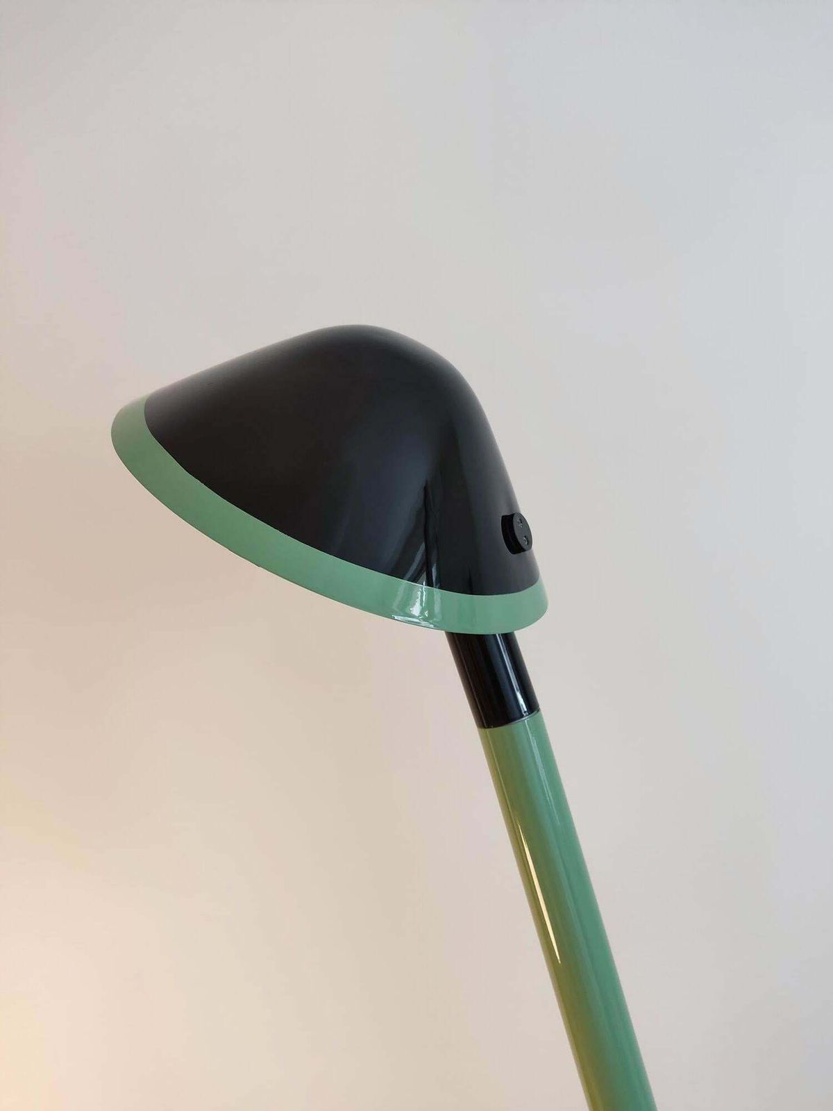 Lacquered Floor Lamp   The Man Who Leans   France 1970 photo 2958.0