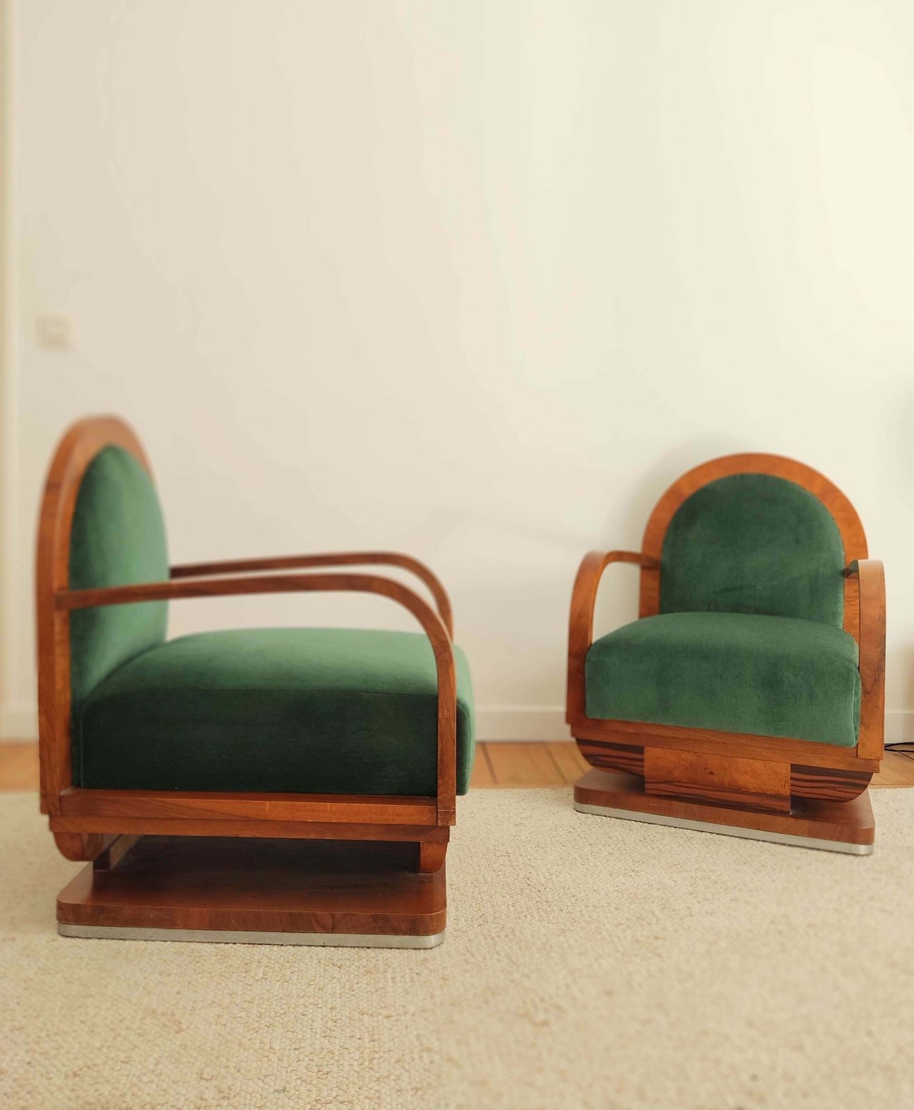 Pair Of Art Deco Armchairs photo furniture