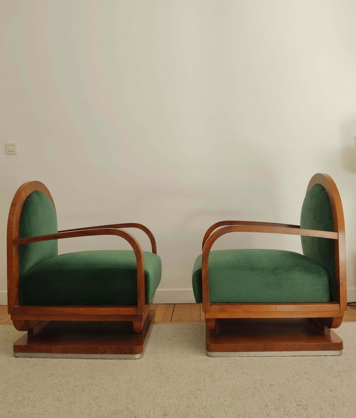 Pair Of Art Deco Armchairs photo Furniture
