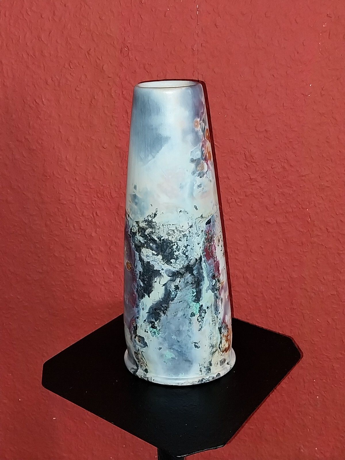 Contemporary Denise Brown Ceramics Abstract Vase Fenland Studio Pottery Ooak