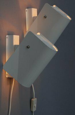 345.0 Wall Lamps By Börge Lindau & Bo Lindekrantz For Zero Light Co, 1980s, Set Of 2 photo