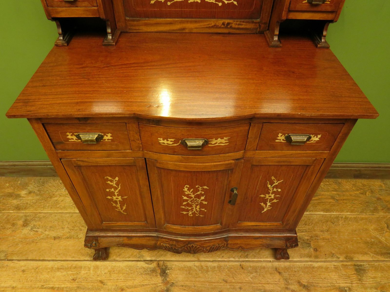 Antique Eastern Dressing Table With Bone Inlays photo vinterior