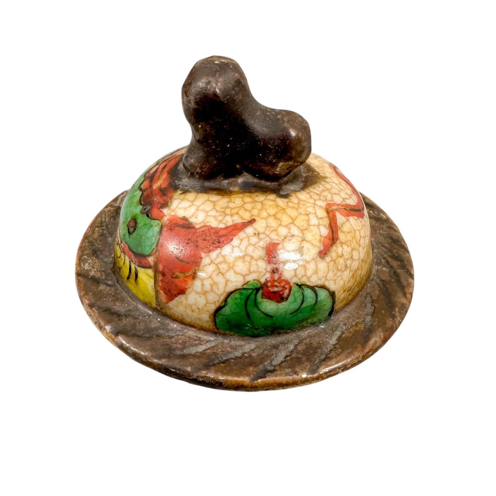 photo furniture Antique 19th Century Chinese Chenghua Style Famille Verte Crackle Glaze Jar Vase