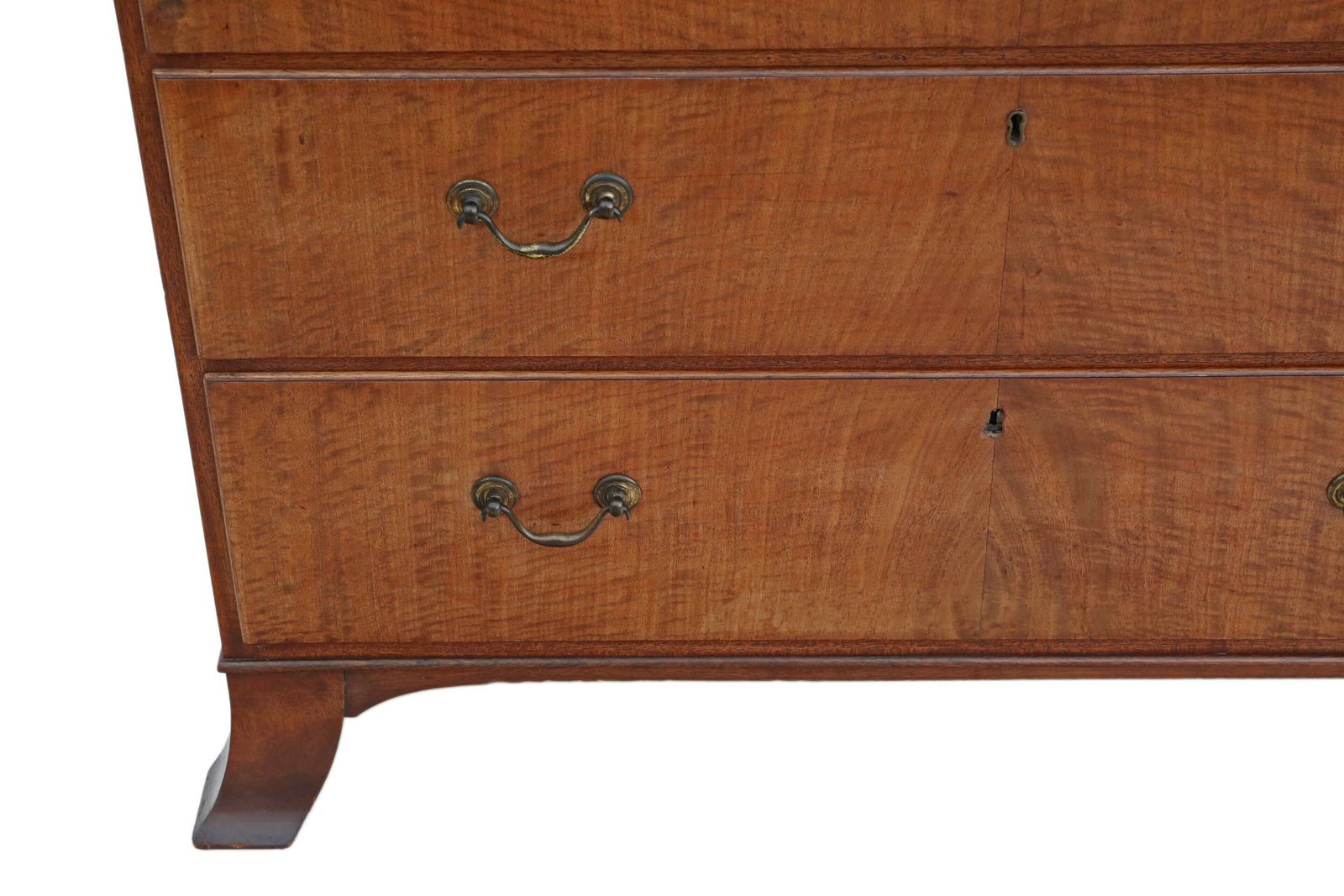 photo furniture Antique 19th Century Inlaid Mahogany Tallboy Chest On Chest Of Drawers – Elegant Storage Solution