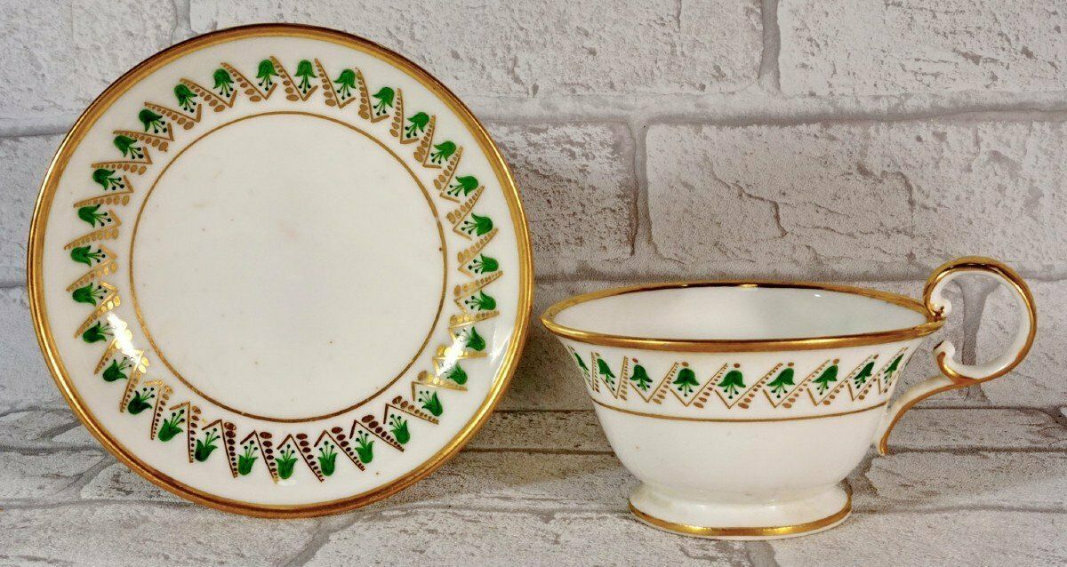 Teacup And Saucer   Dagoty And Honoré Factory   Paris Porcelain     Ep. Debut photo vinterior