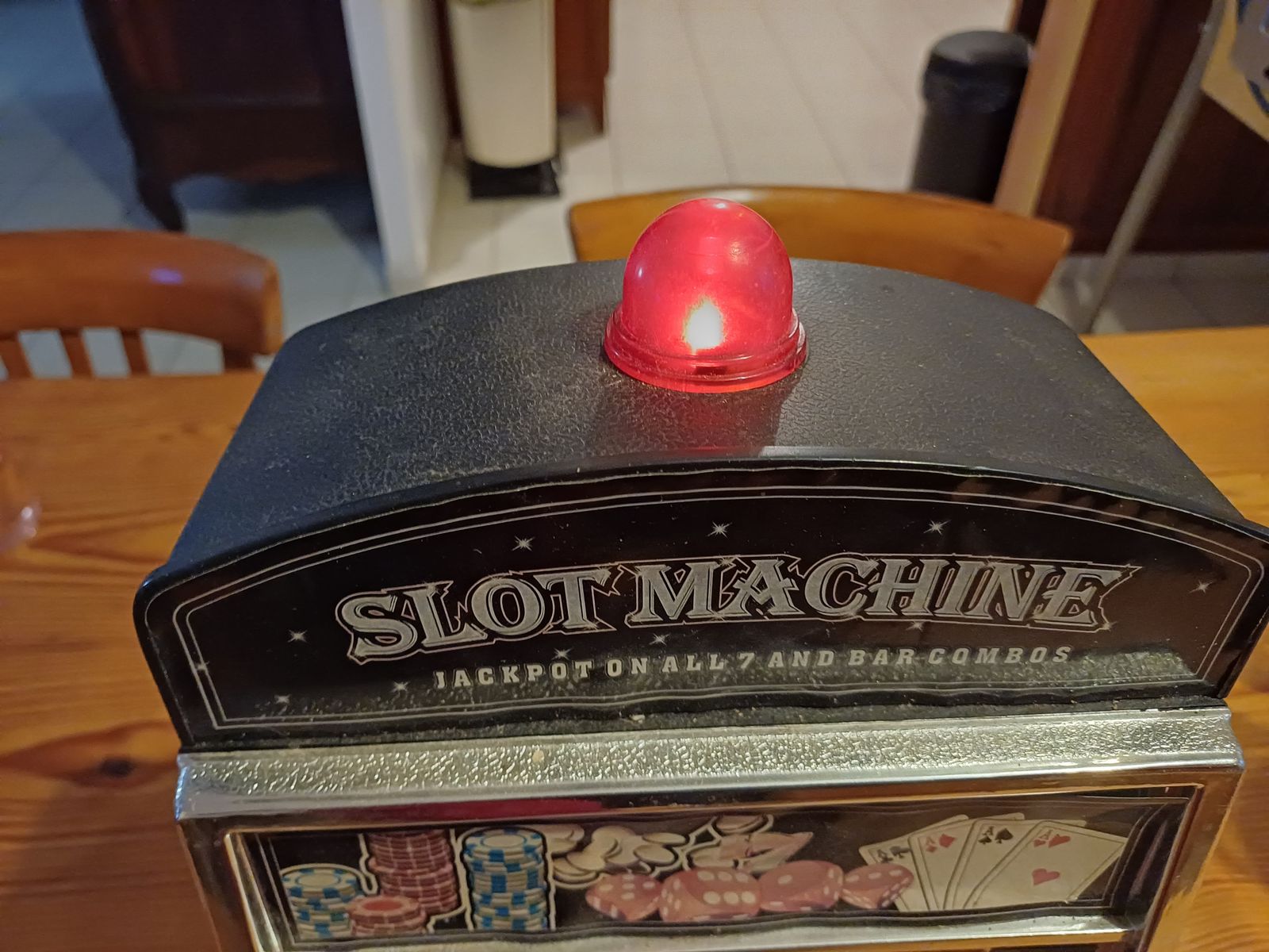 63.0 Kids Toy Jackpot Slot Machine, 1980s photo