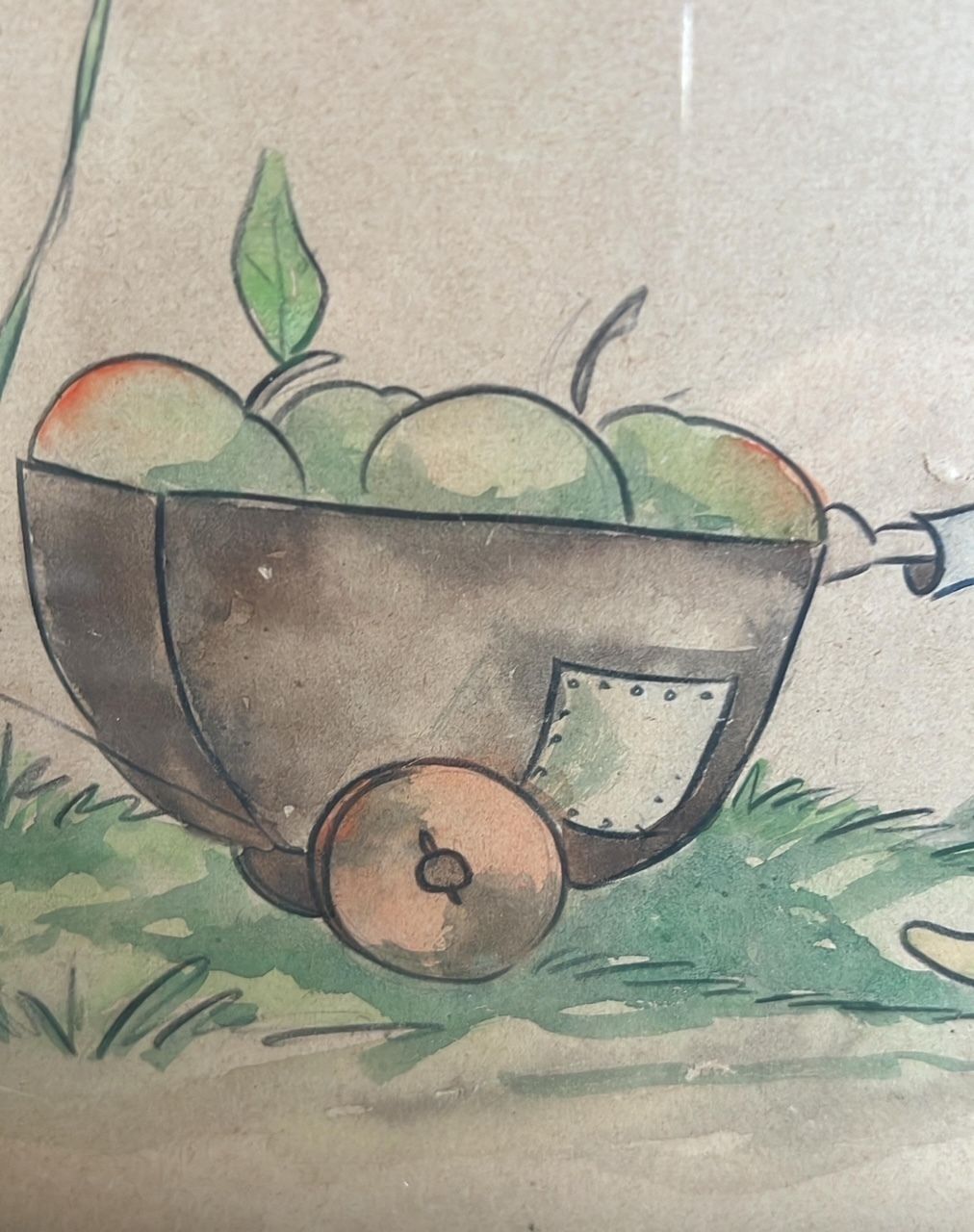 A 1930s Watercolour In The Style Of Mabel Lucie Atwell photo for sale