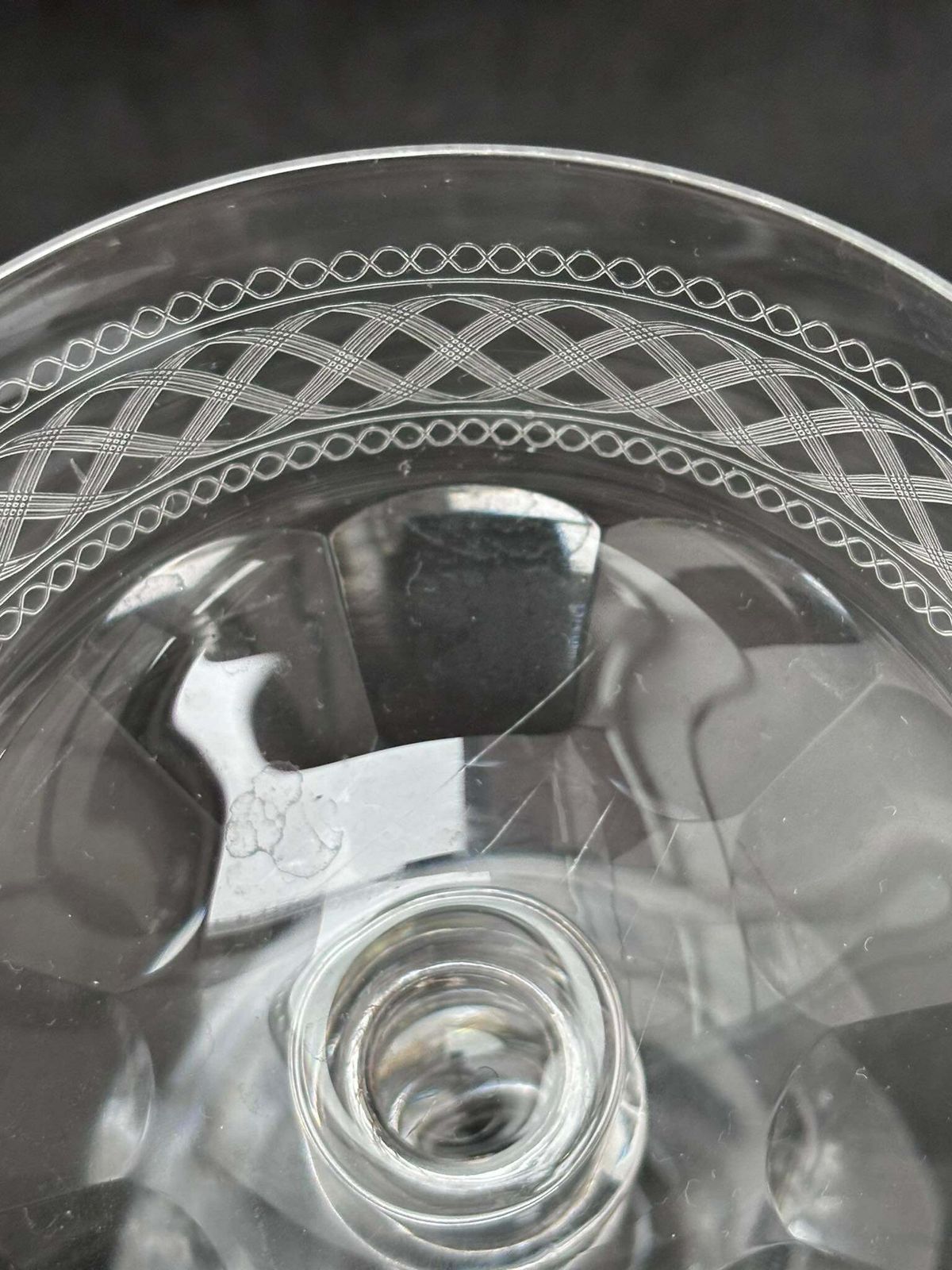 photo furniture 2 Champagne Coupes Antique Crystal Cut Coupes 1860s French Stem Bar Cart Decor Wedding Bartender Cocktail Glasses Gift Toast Wedding