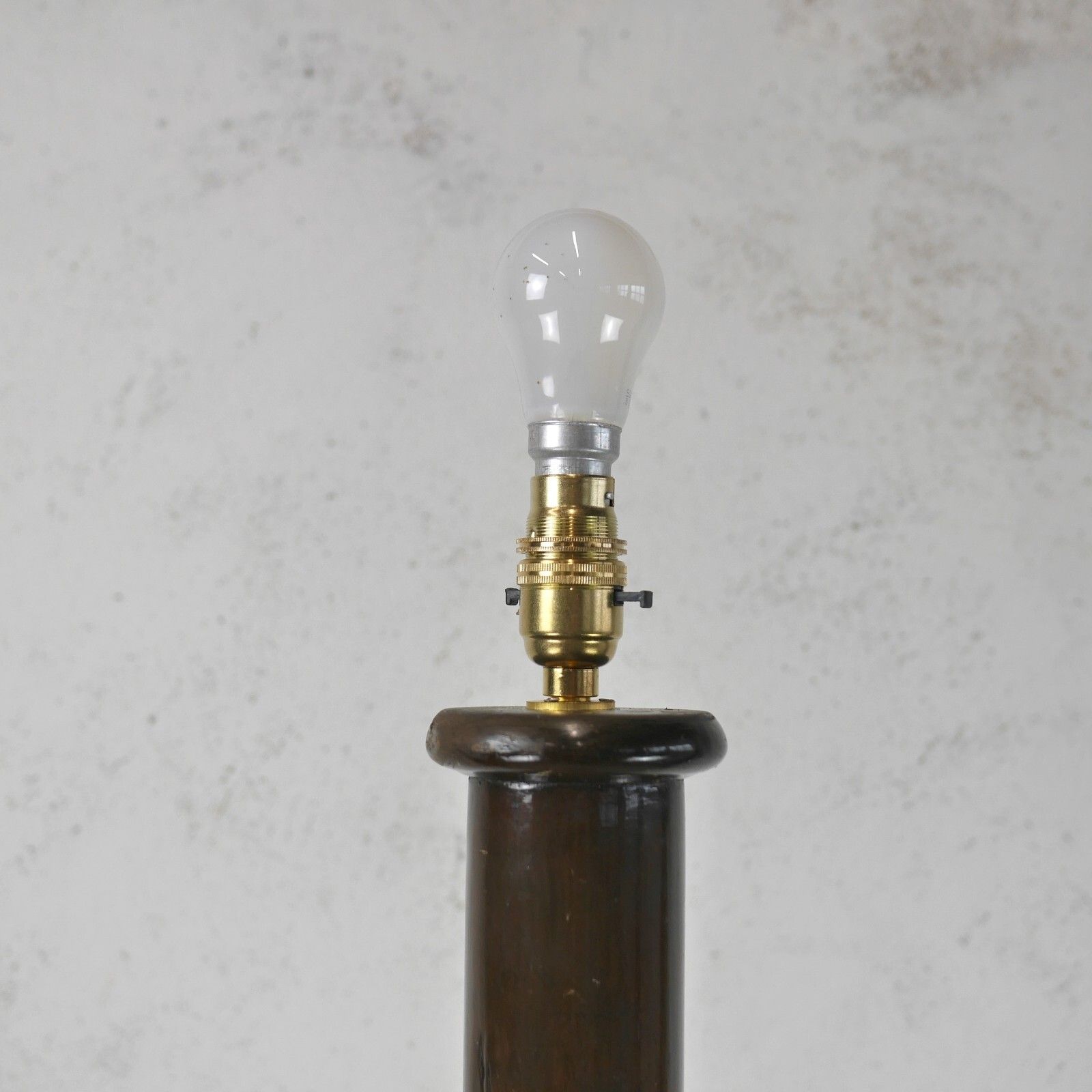 Antique Early 20th Century Chinoiserie Carved Wood Standard Lamp #102681 photo Lighting
