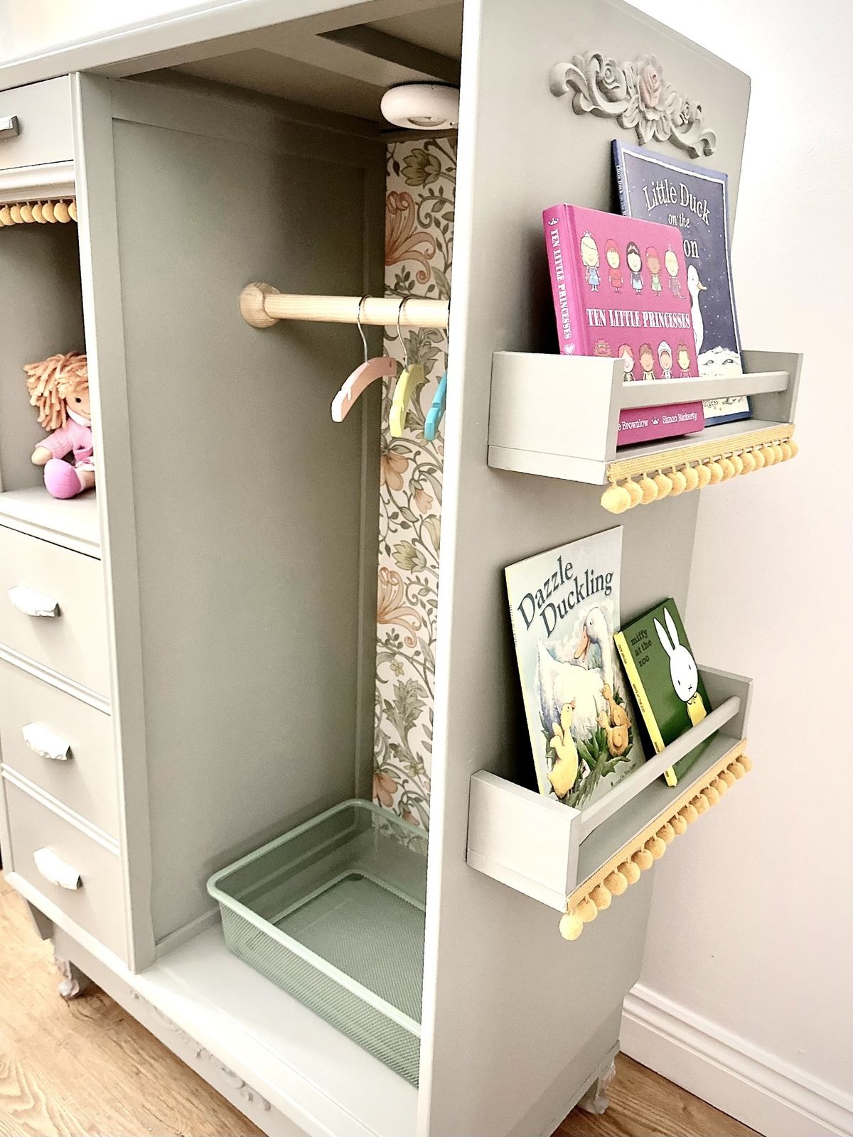 Little Girls Wardrobe, Mid 20th Century photo furniture