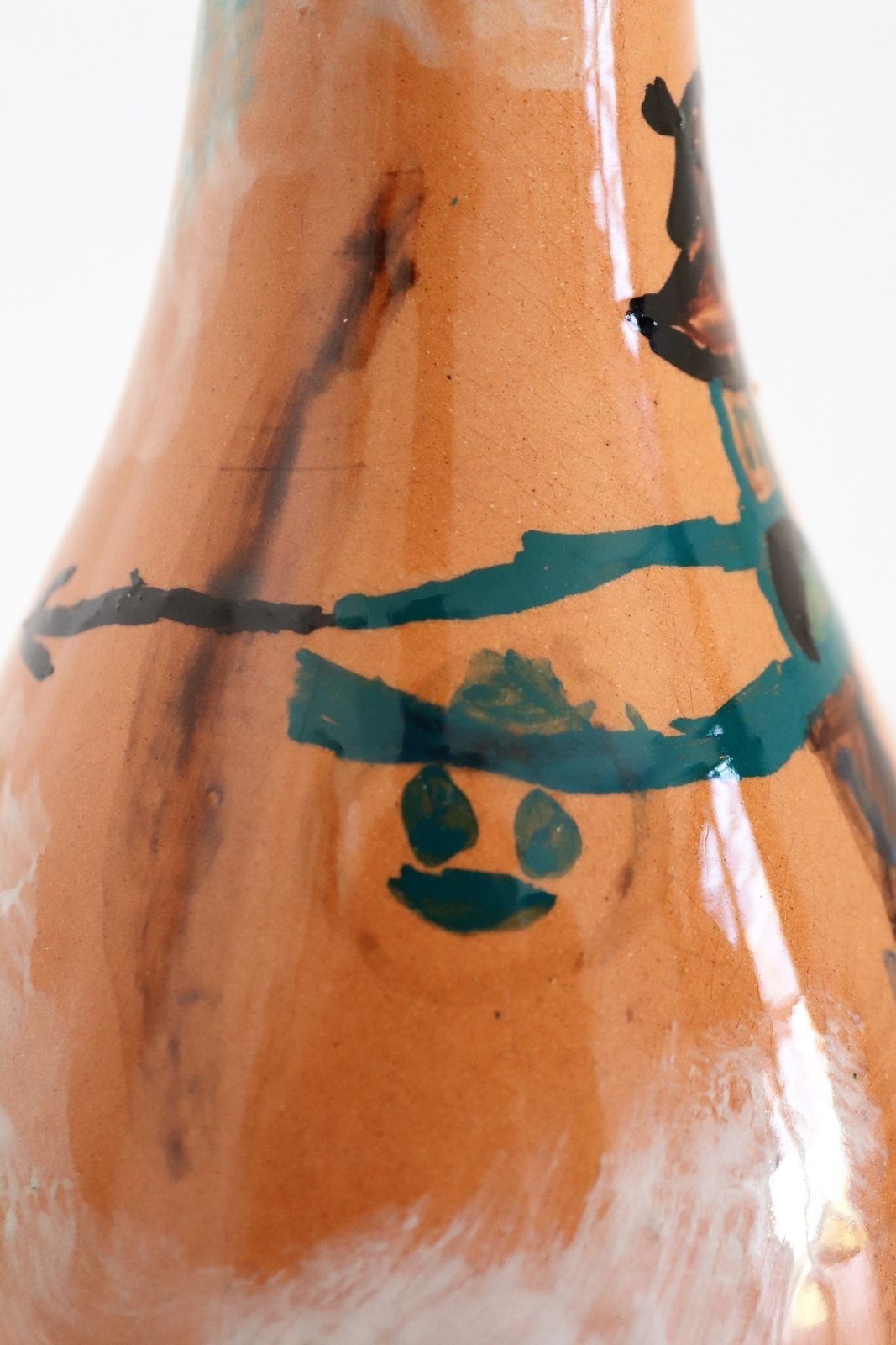 Italian Midcentury Ceramic Modernist Collectors Vase By Art Rumi Orobico, 1950s photo buy