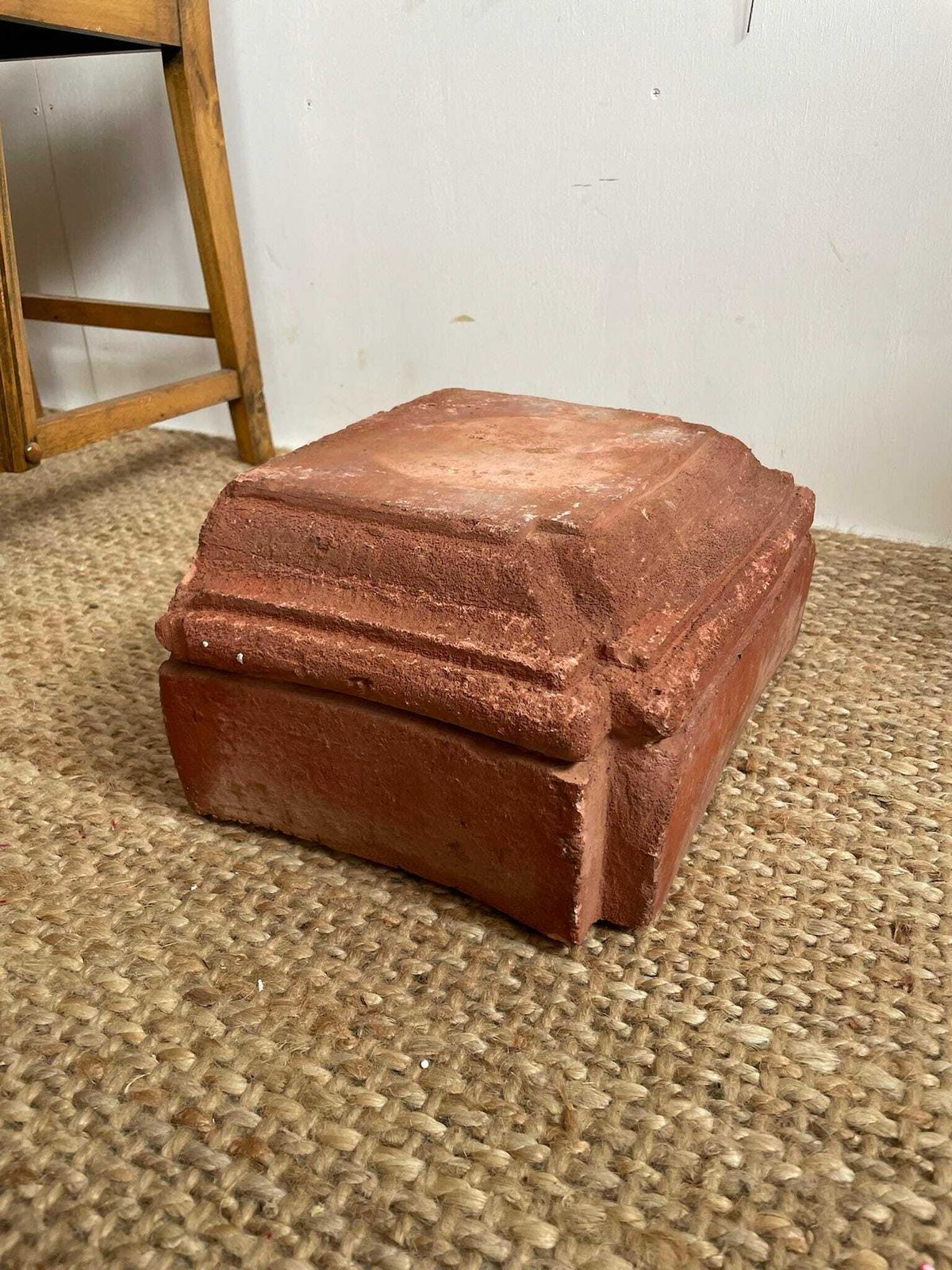 Small Red Brick Pedestal For Plants Or Pots Can Be Used Indoor Or Out photo buy