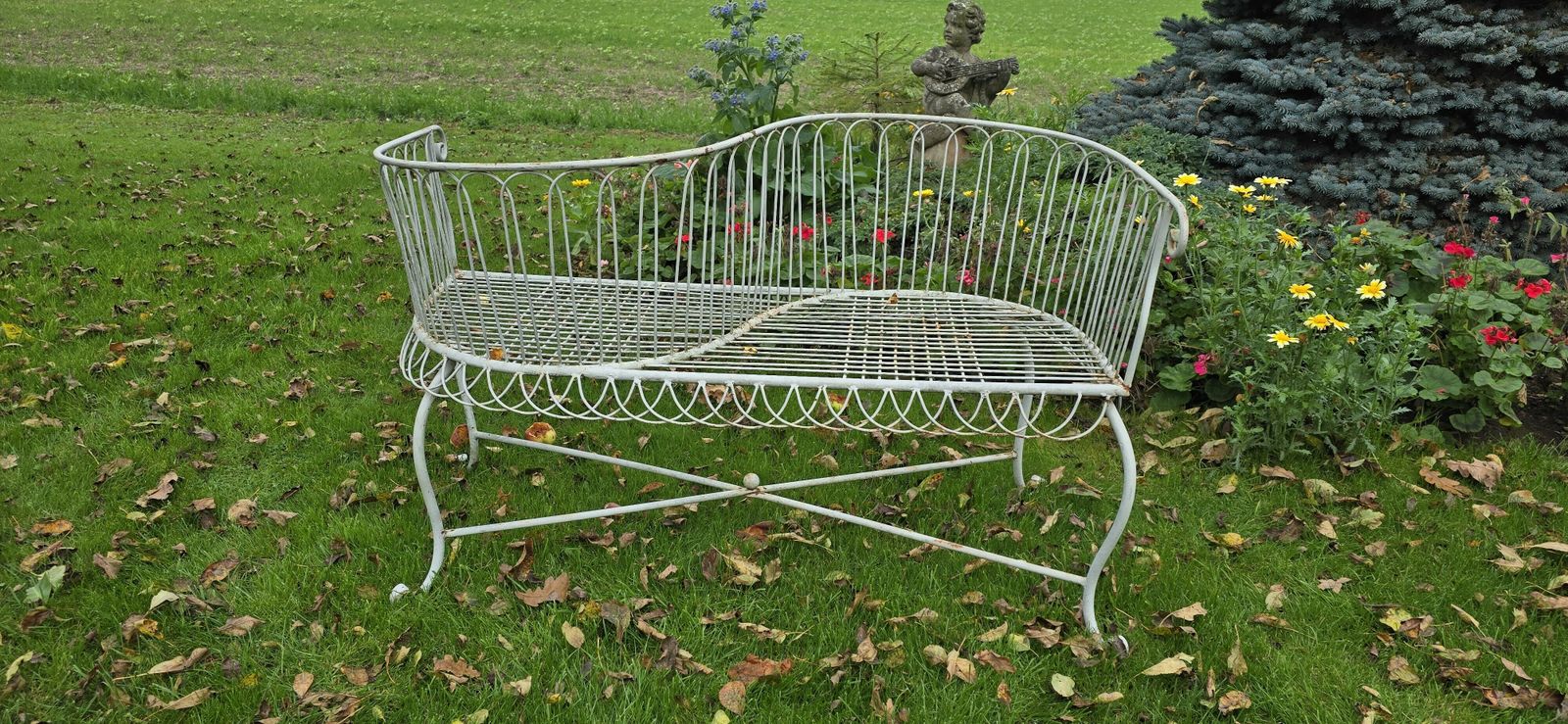 French Conservatory Garden Love Seat photo furniture