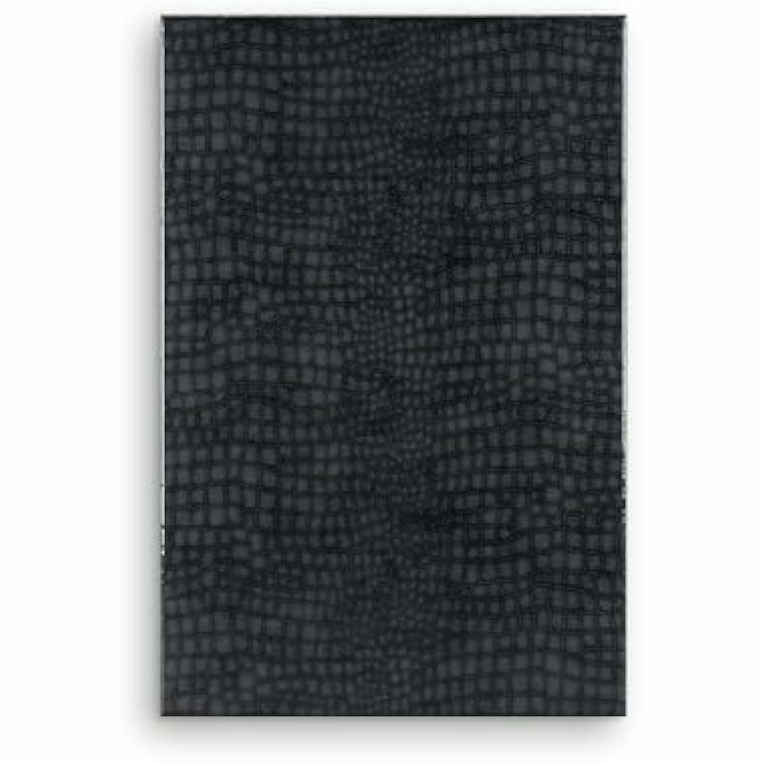 Black Crocodile Skin Epoxy Resin Wall Art – Handcrafted Modern Décor, High Gloss Statement Piece For Home & Office