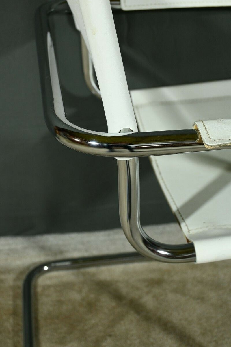 photo vintage S33 Leather Armchairs, Attributed To M. Stam For Fasem, Italy – 1970