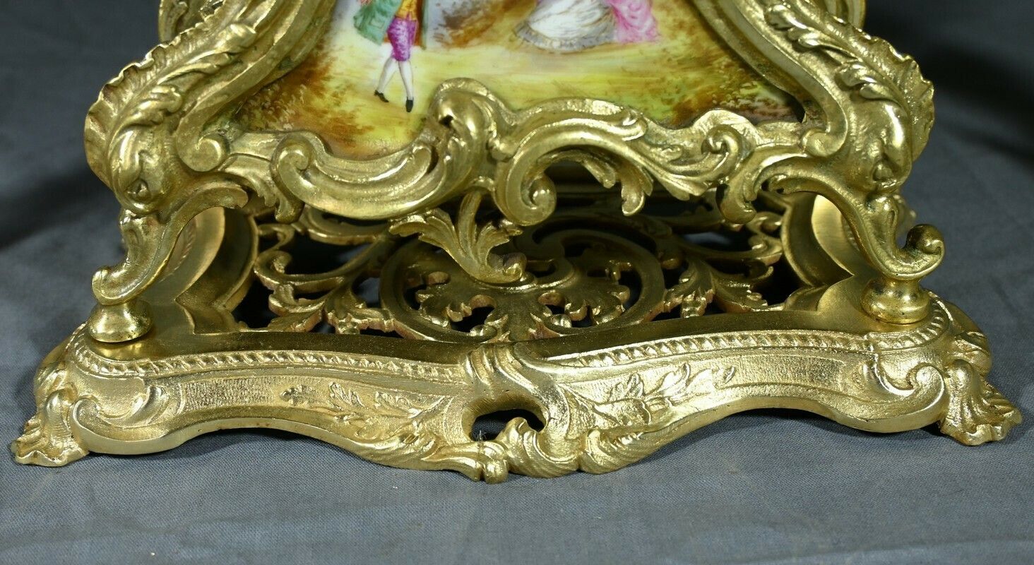 Home Fixtures Gilt Bronze Fireplace Trim, Brittany – 1930 photo