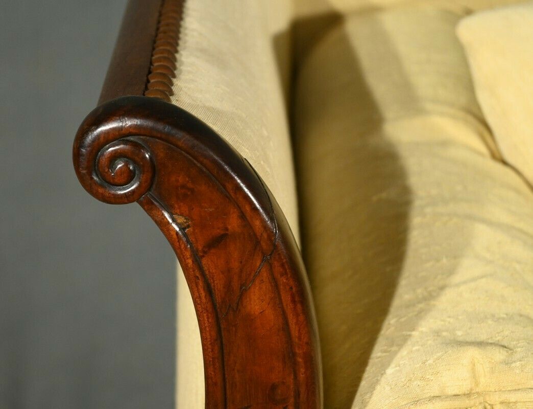 Mahogany Backrest Daybed, Restoration Period – Part 1 Of The 19th Century photo buy