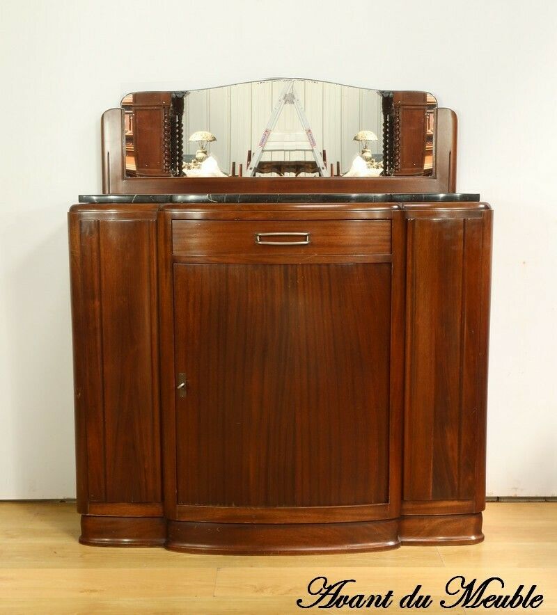 Mahogany Buffet, Art Deco – 1920 photo vintage