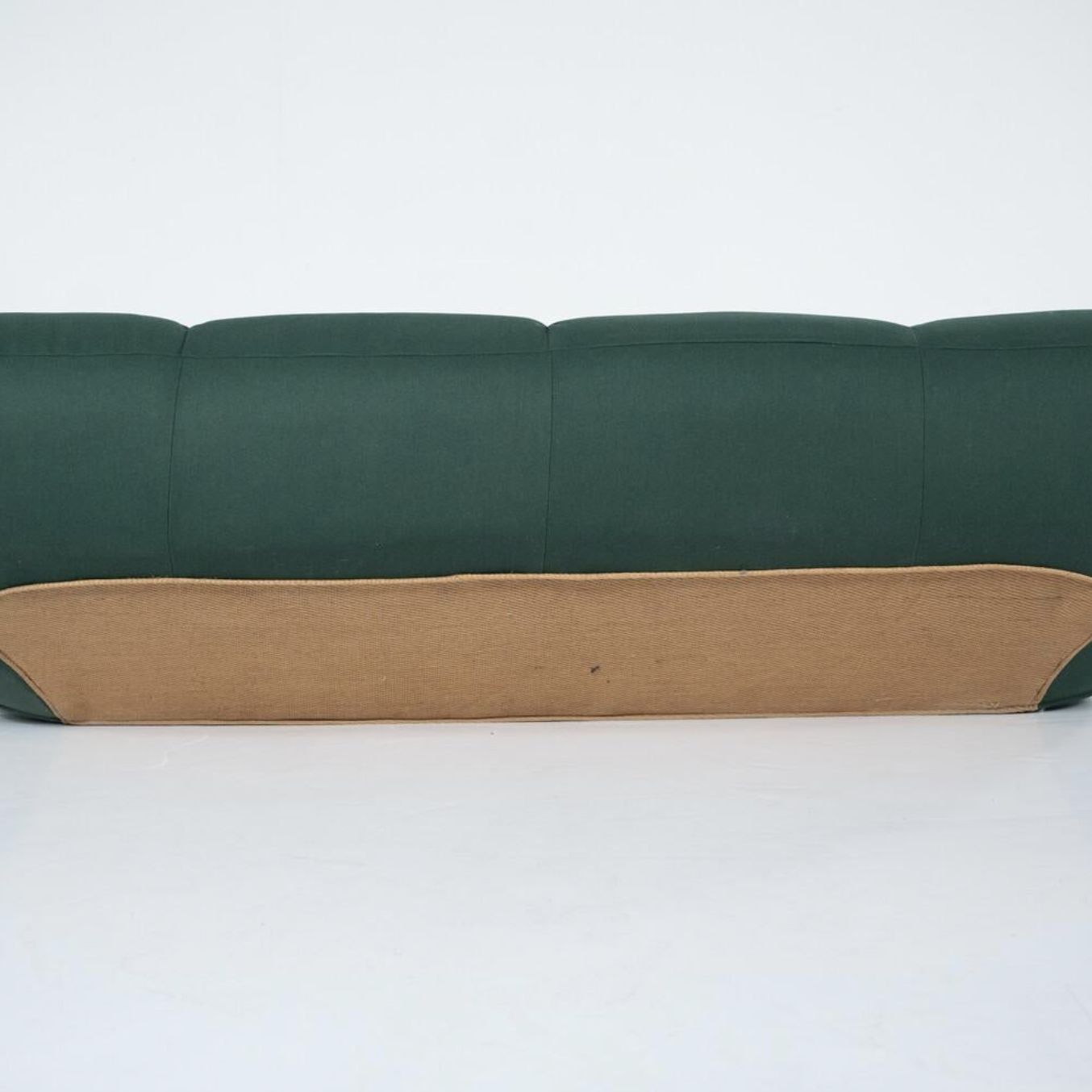 Mid Century Modern Green Papillon Sofa By Giovannetti, Italy, 1970s photo Furniture