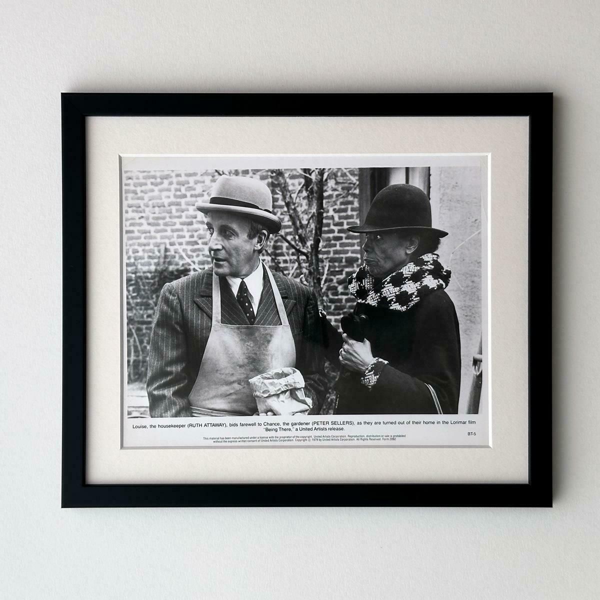 Being There  Publicity Film Still 1979 Peter Sellers    Framed photo Art