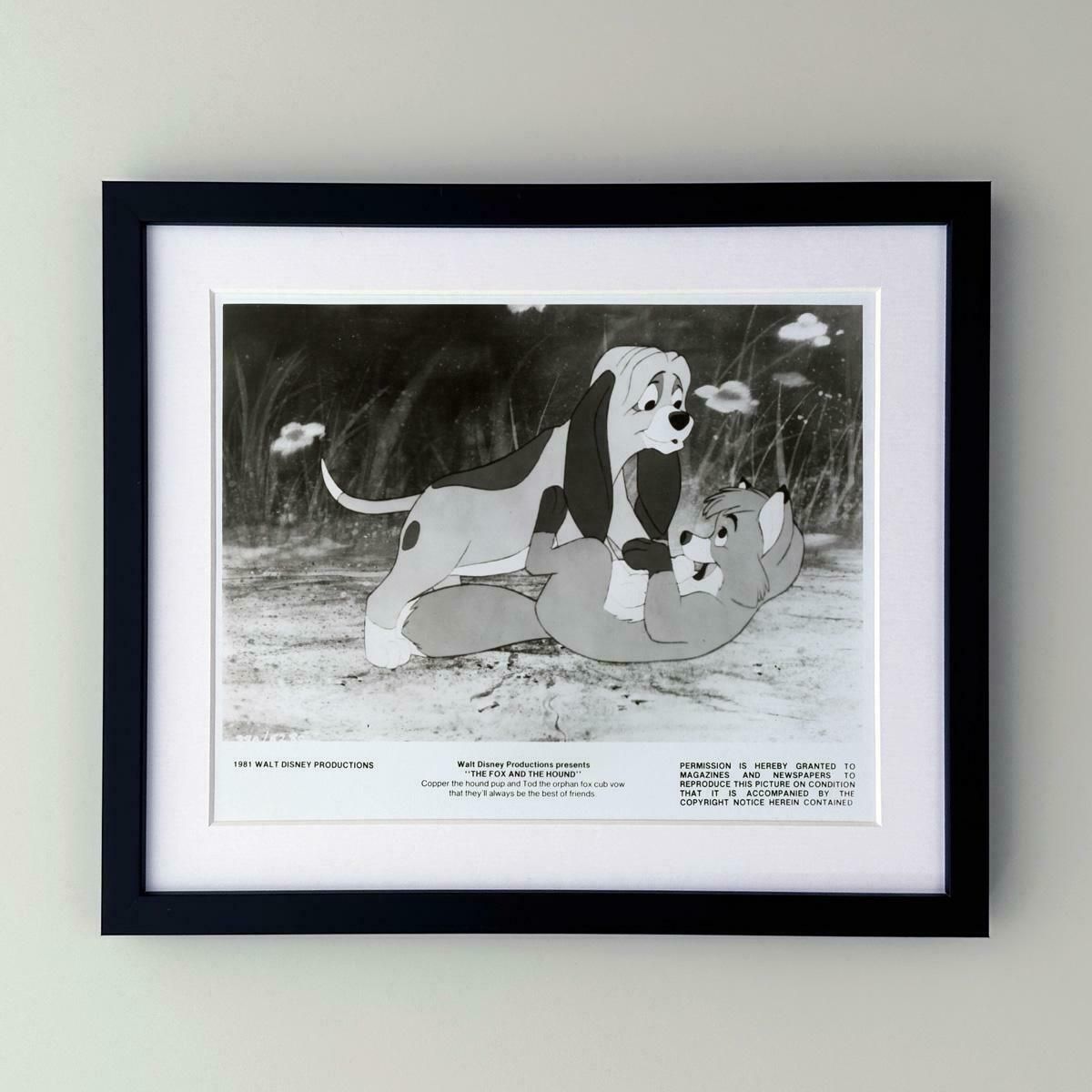 The Fox And The Hound  (1981)  Publicity Film Still  Framed photo furniture