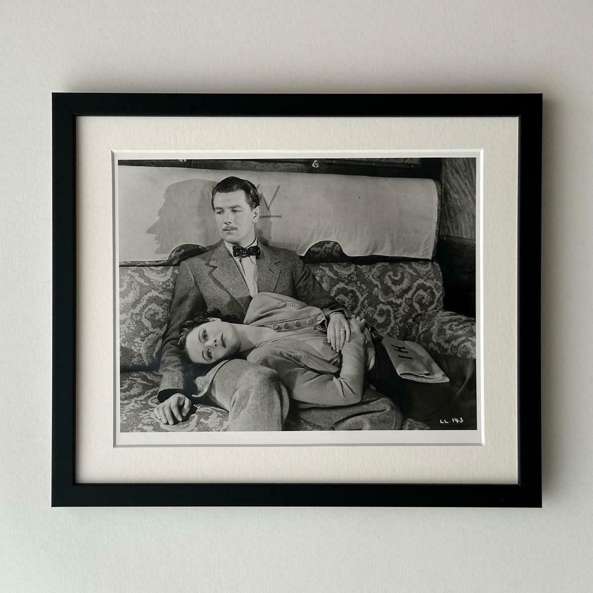 The Lady Vanishes Original Publicity Film Still Poster, 1938   Framed photo furniture
