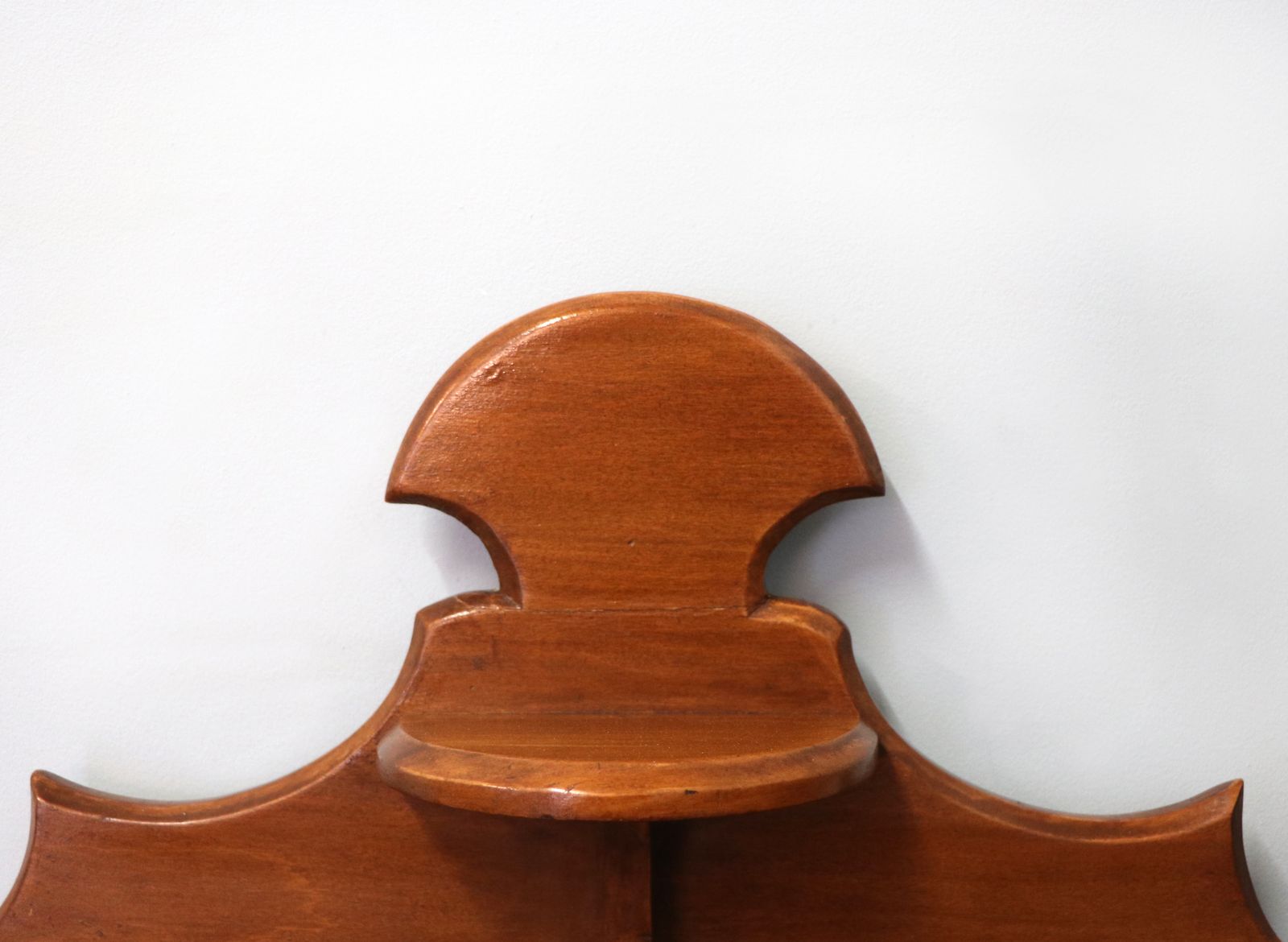A Wonderful Victorian American Walnut Glazed Cabinet, Later Hand Sign Written Advertising For Fry's Chocolate. photo buy