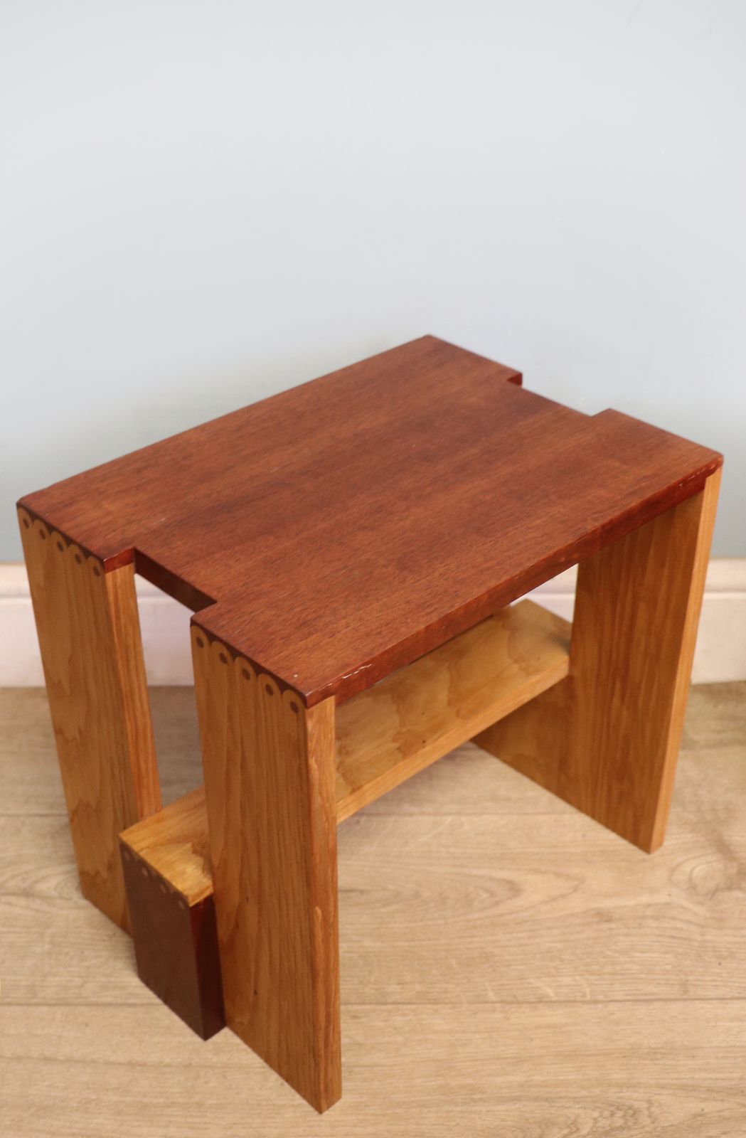 A Lovely 1970/80s Hardwood Stool Design By Craftsman Gordon Warr. photo buy