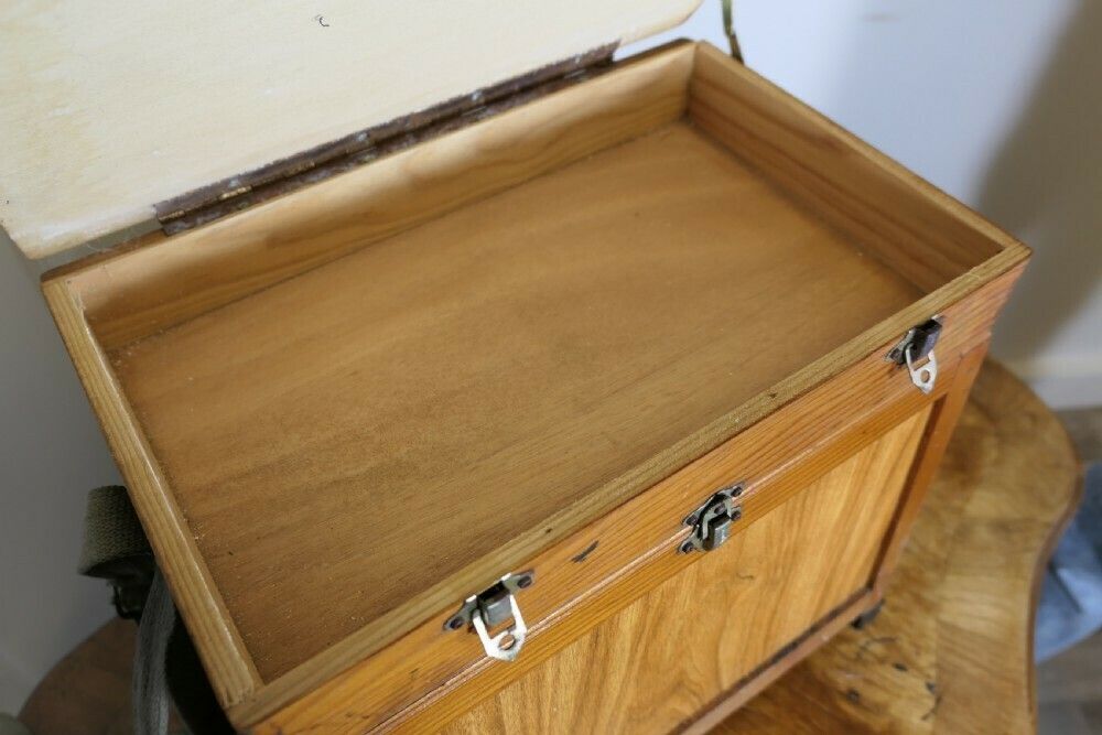 Pine Fishing Bait Box With Seat photo 300.0