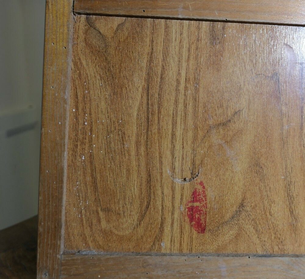 Pine Fishing Bait Box With Seat photo vintage