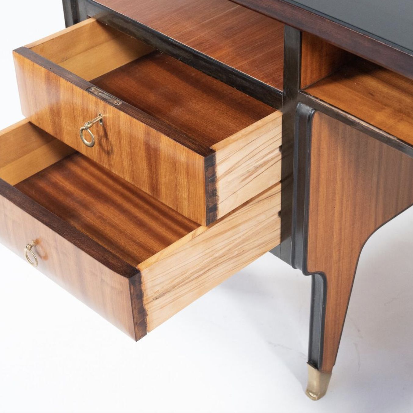Mid Century Modern Desk By Vittorio Dassi, Italy, 1950s photo vinterior