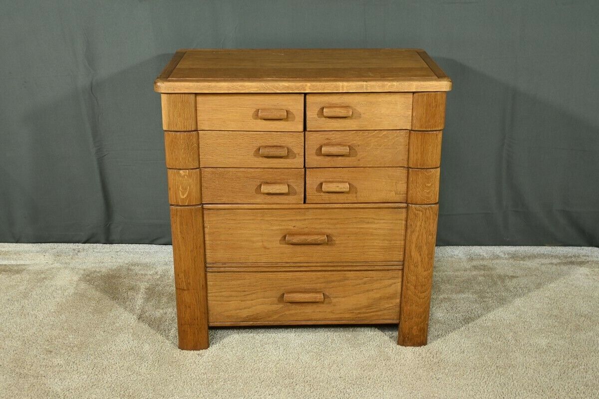 “La Pratique” Worker In Oak, By Créations Chantal For Moda – 1960 photo furniture