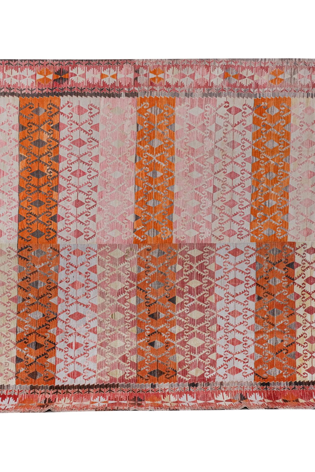 1960s Oversized Pastel Turkish Kilim Rug 10'1'' X 12'2'' photo furniture