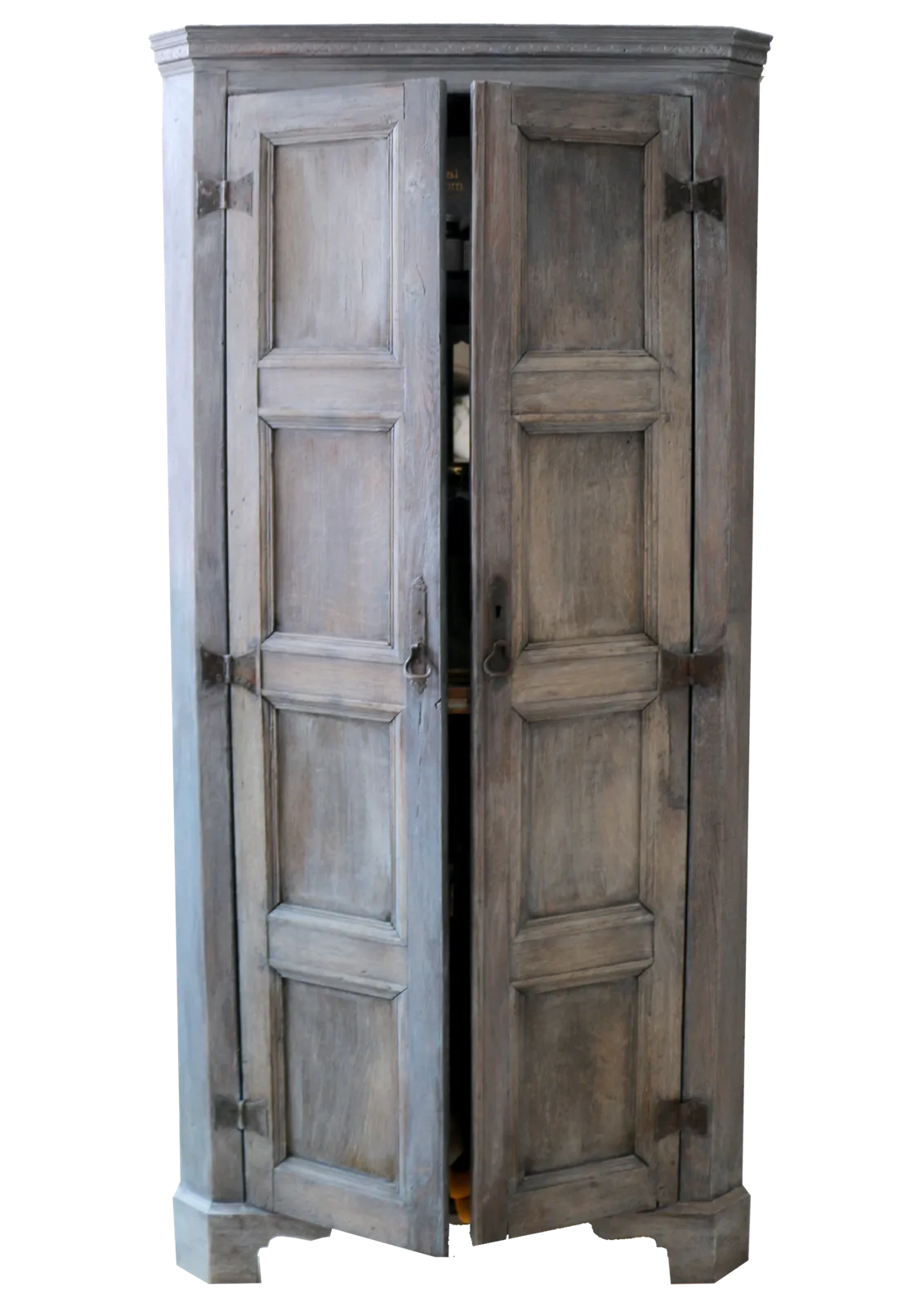 Oak Corner Cupboard, 1700s, Antique