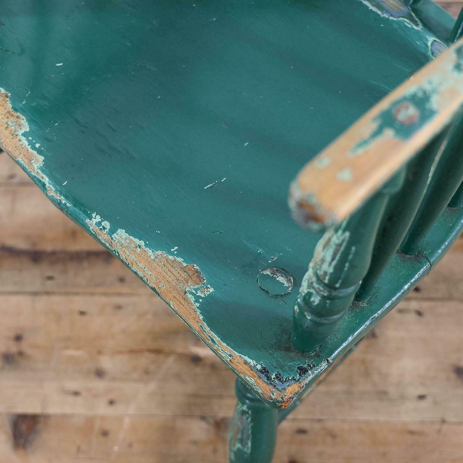 Antique Georgian Windsor Elbow Armchair photo buy