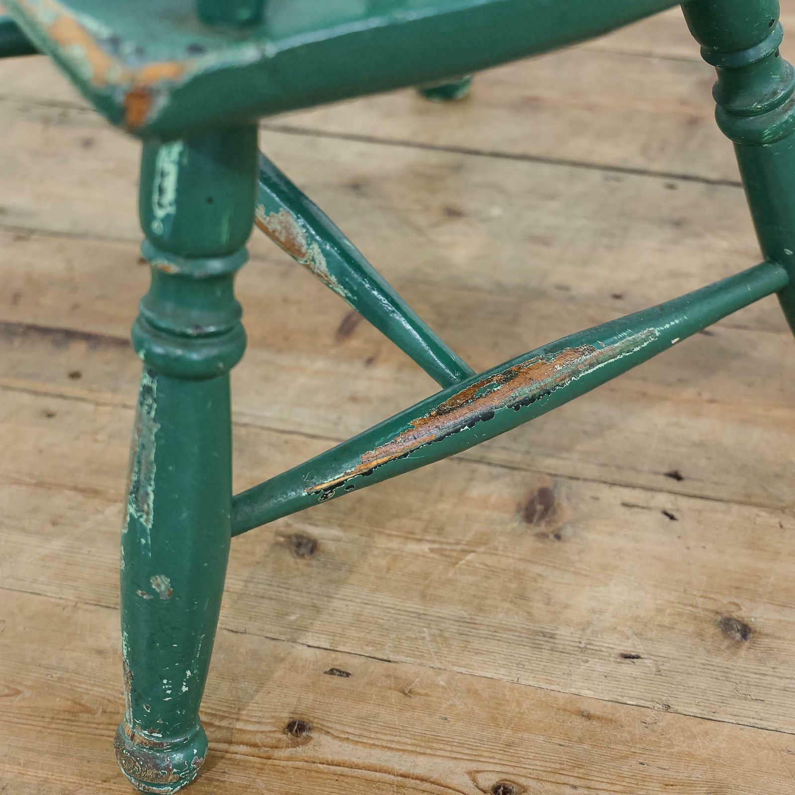 photo for sale Antique Georgian Windsor Elbow Armchair