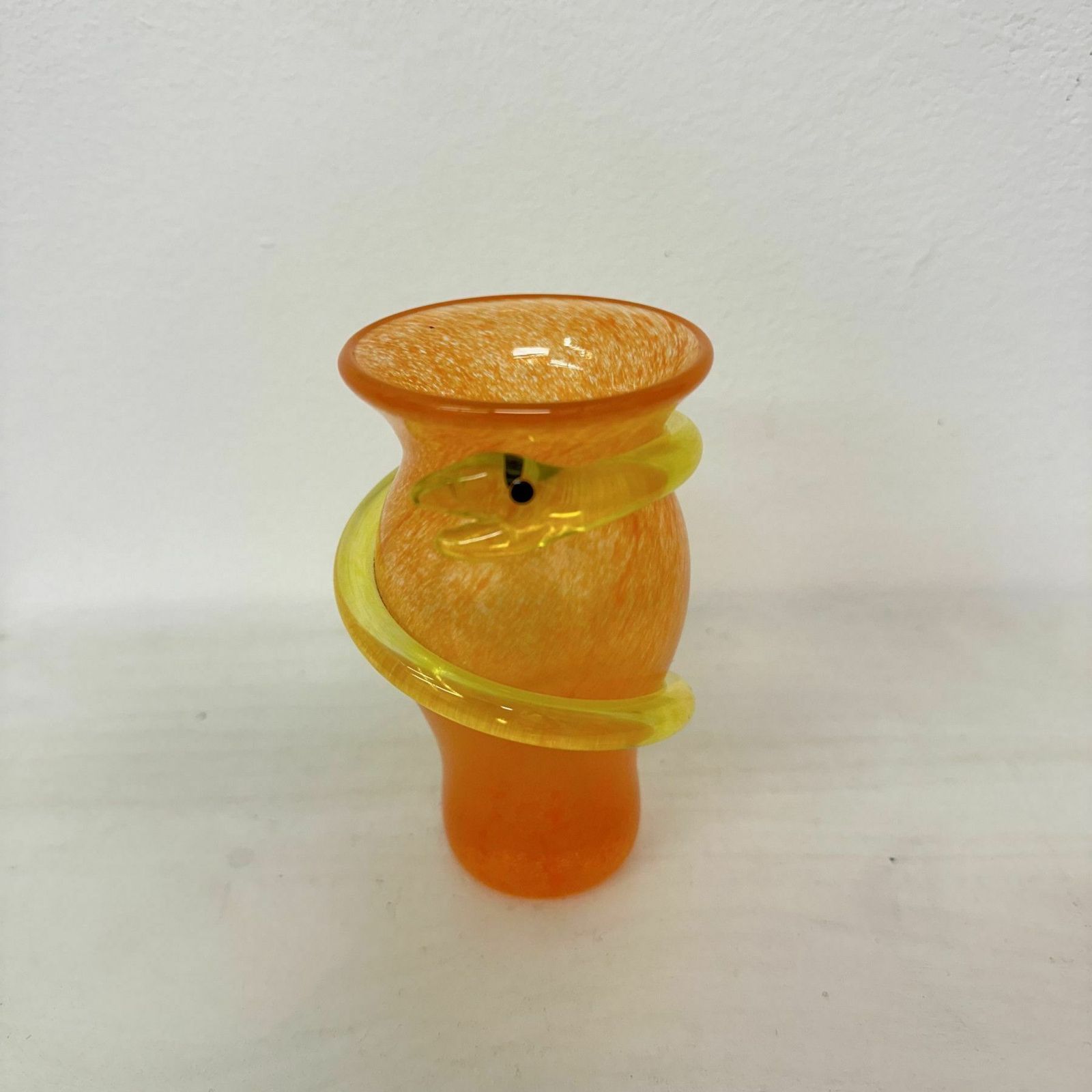 Ulrica Hydman For Kosta Boda Miniature Vase Snake, 1980s Sweden photo vinterior