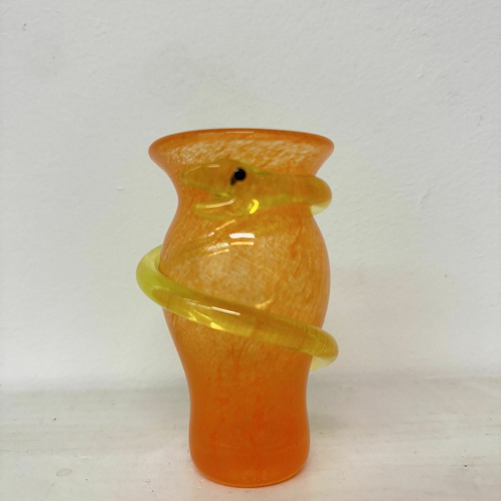 Ulrica Hydman For Kosta Boda Miniature Vase Snake, 1980s Sweden photo buy
