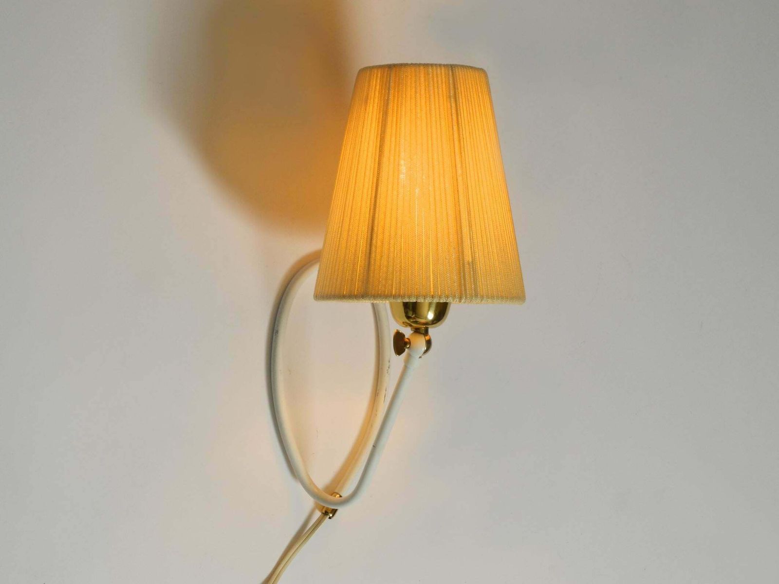 Beautiful Mid Century Modern Table Or Wall Lamp By Vereinigte Werkstätten photo vintage