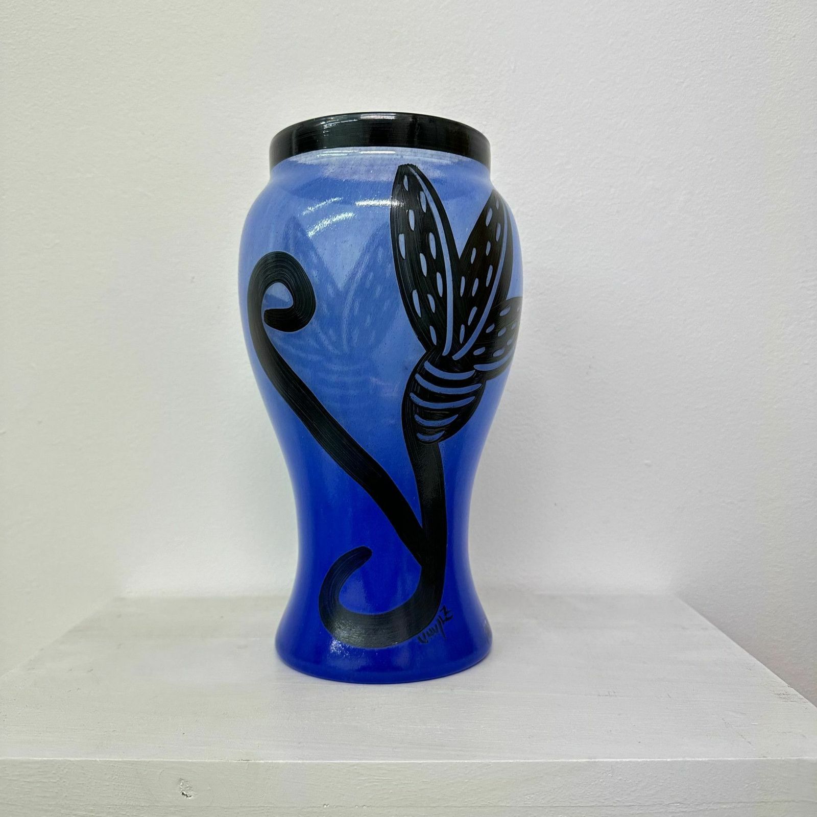 photo furniture Ulrica Hydman Vallien For Kosta Boda Caramba Vase, 1990s Sweden