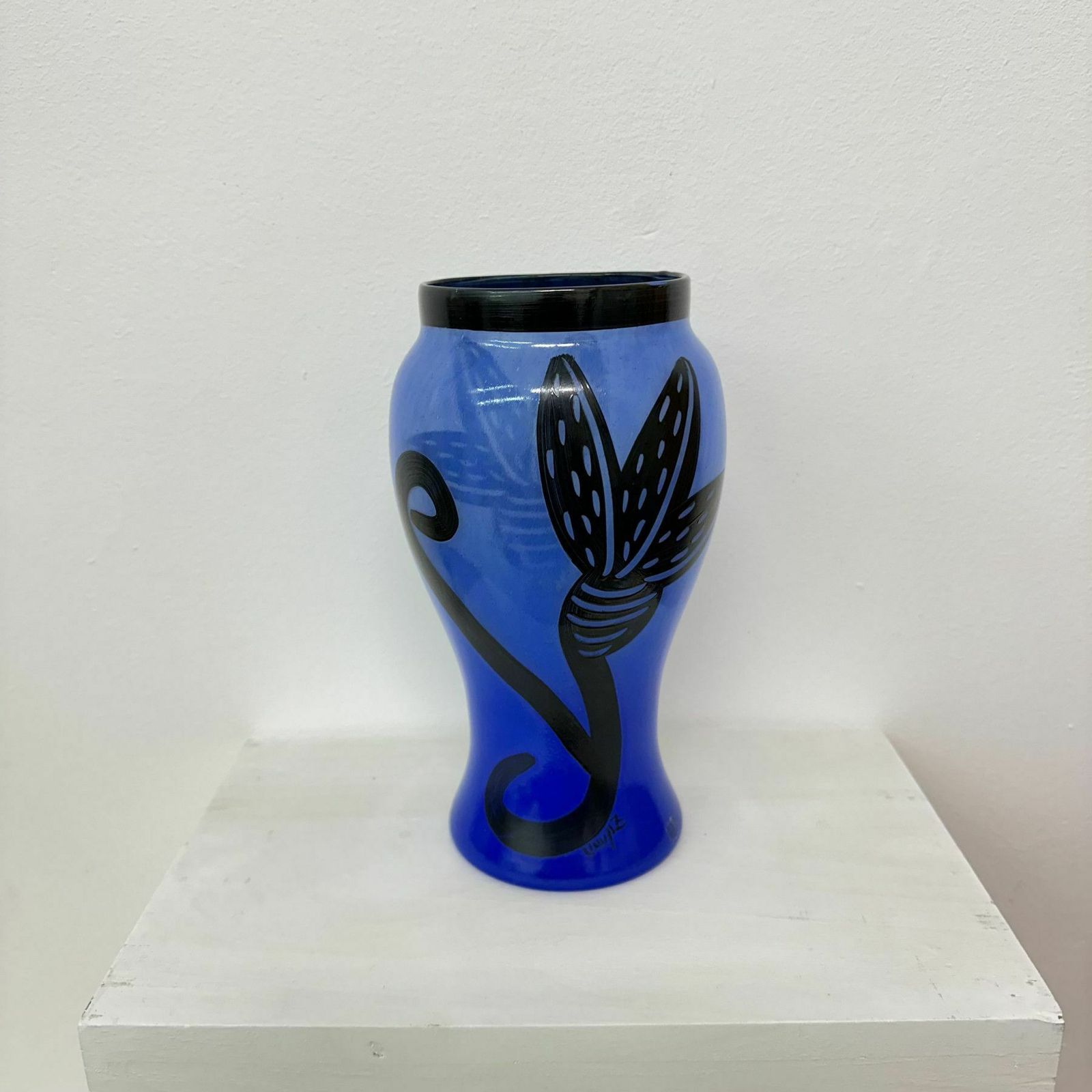 photo vintage Ulrica Hydman Vallien For Kosta Boda Caramba Vase, 1990s Sweden