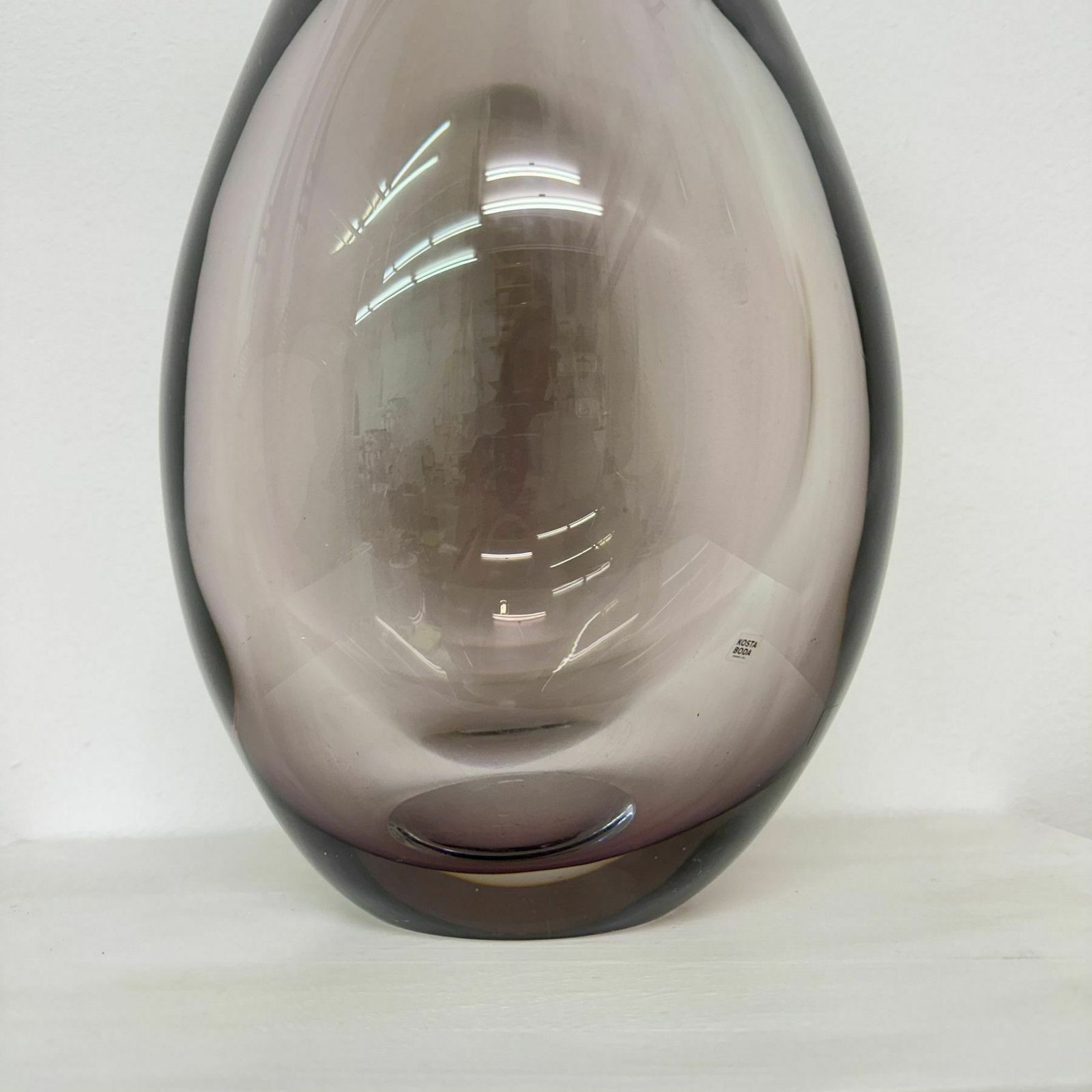 Kosta Boda Art Glass Vase 'Opus' Göran Wärff, 2006 photo Woonaccessoires
