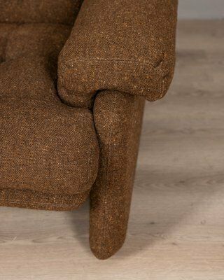 Vintage Armchairs In Fabric Mod. Coronado By Afra & Tobia Scarpa For B&B Italia / C&B Italia, 1970s, Set Of 2 photo 1586.0